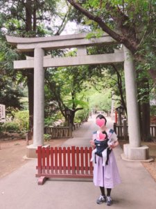 エルゴ前向き抱っこ