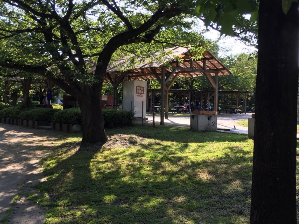 富士公園のバーベキュー