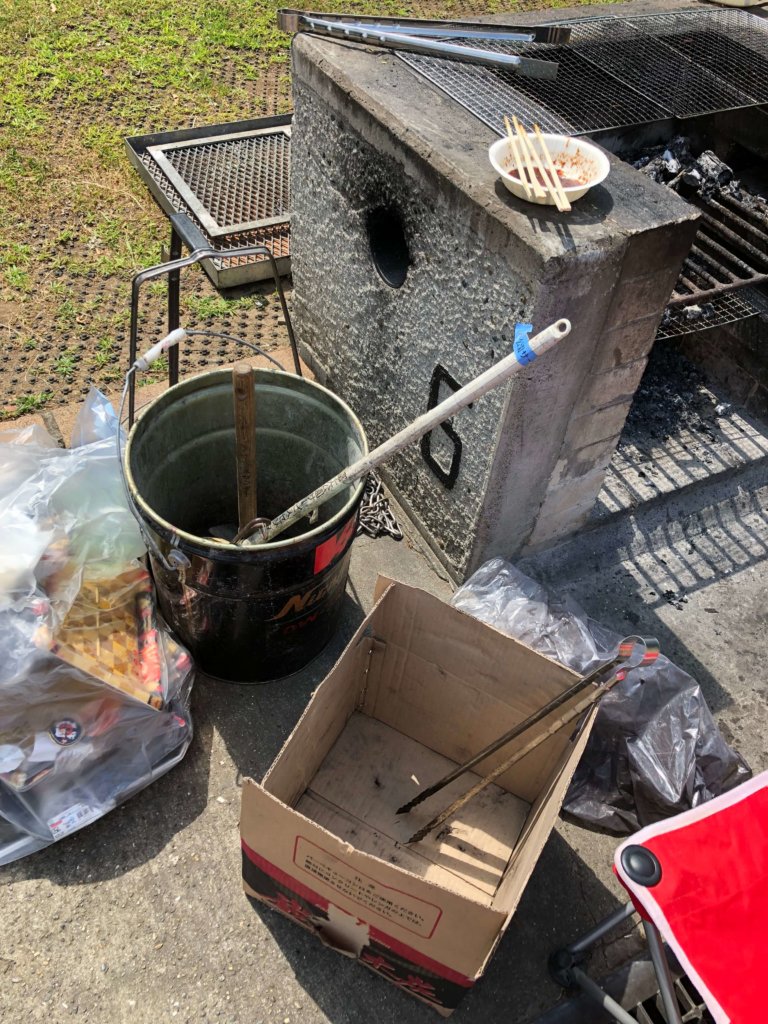 富士公園のバーベキュー
