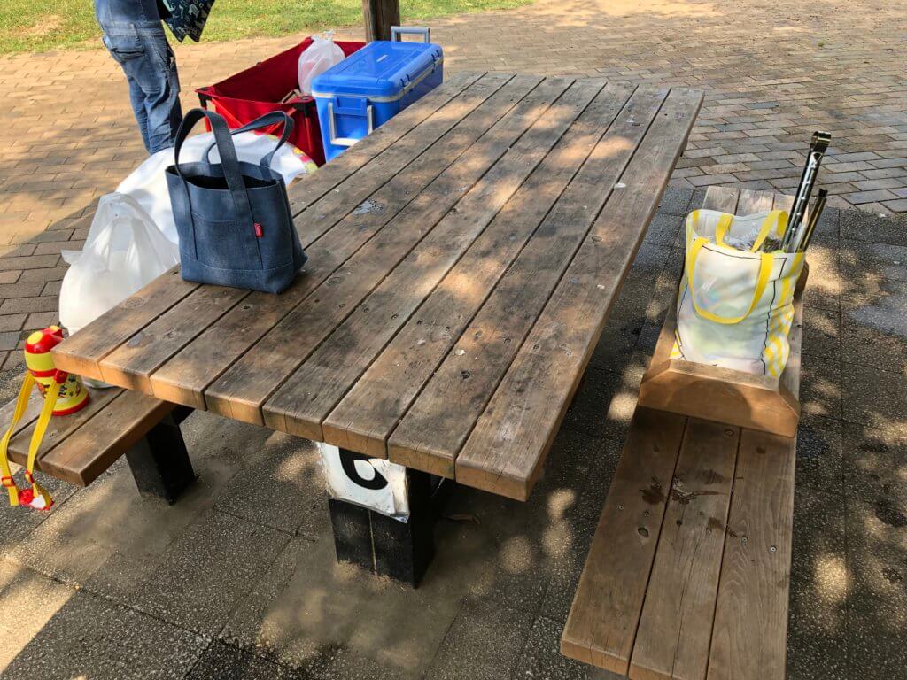 富士公園のバーベキュー