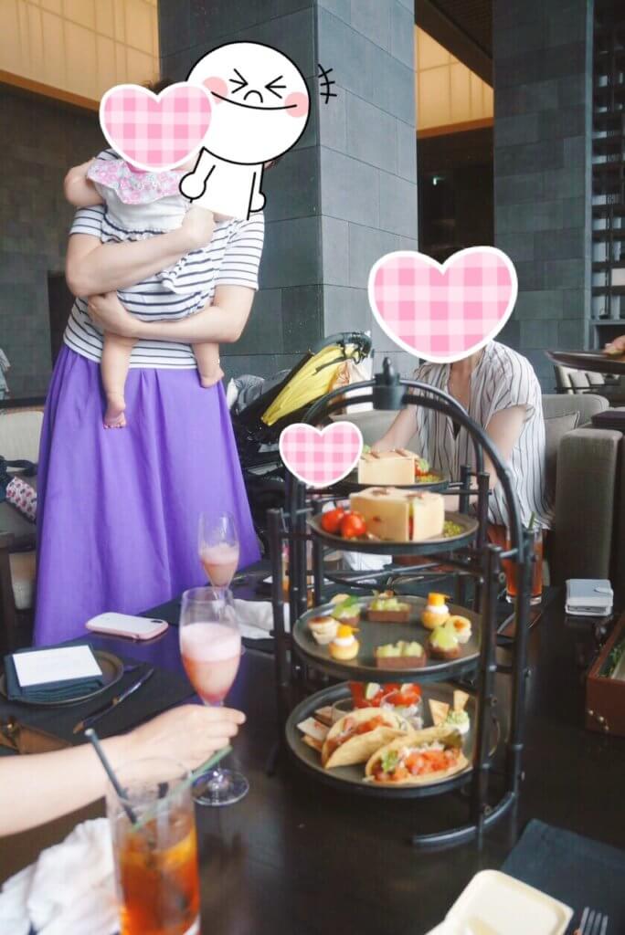 アマン東京のアフタヌーンティ口コミ