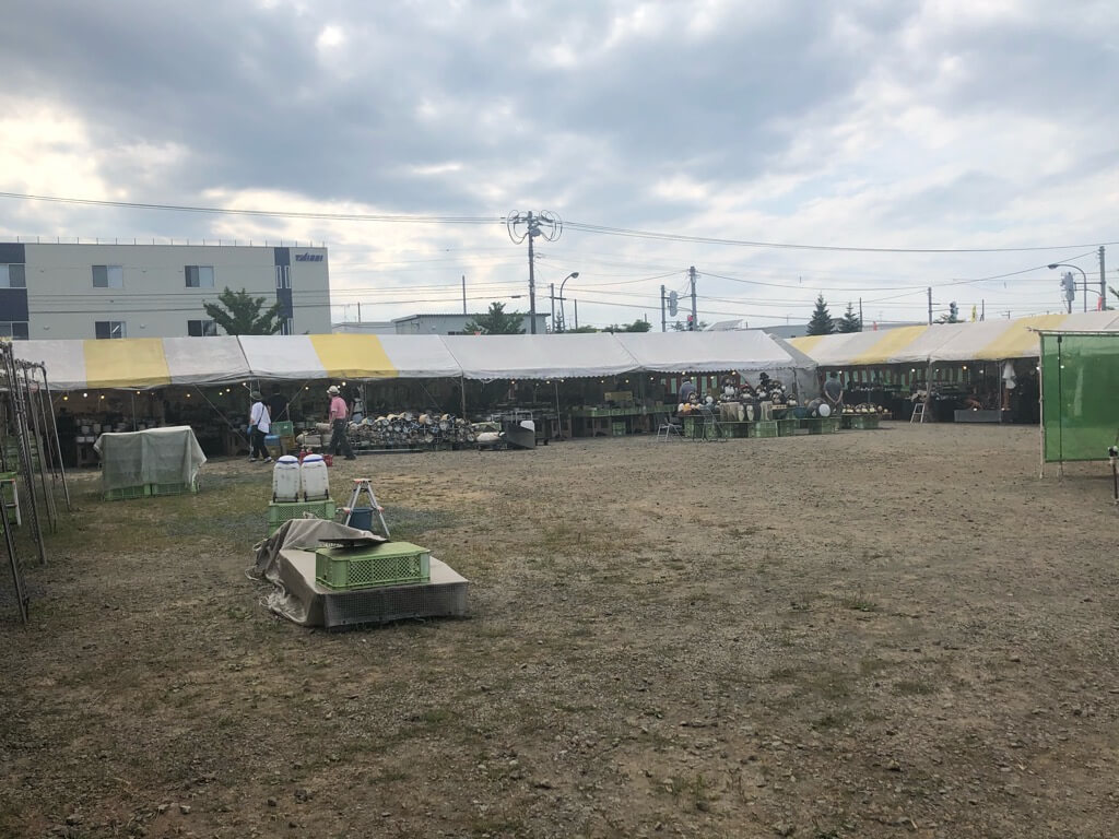 札幌陶器市2020の混雑状況や会場の様子